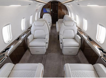 Challenger 350 interior